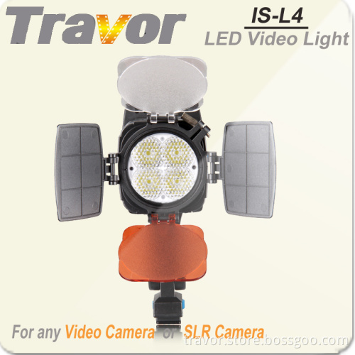 Professional IS-L4 with 4PCS LED Video Shooting LED Light (IS-L4)